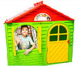 Игровой домик детский пластиковый №1 Doloni (Долони) 129-69-120 см (арт.025500/12) Зеленый, фото 3
