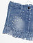Юбка трикотажного джинса Fagottino на 12-18 мес рост 80 см, фото 2