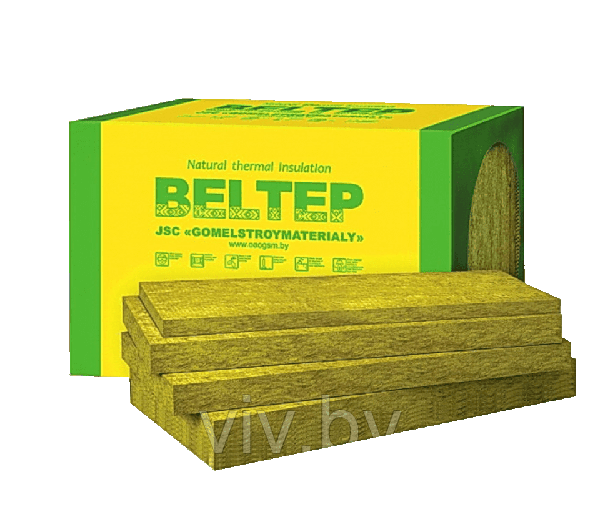 Плиты из минеральной ваты легкие для теплоизоляции ненагружаемых ...