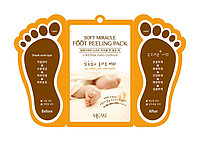 Высококонцентрированный пилинг для ног MIJIN Soft Miracle Foot Peeling Pack