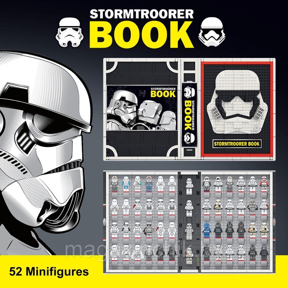 Конструктор Имперские штурмовики Stormtrooper Book 52 фигурки, J13003, аналог Лего Звездные войны - фото 3 - id-p160411971