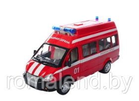 Машинка инерционная Пожарная (красная), арт. 9707-A - фото 3 - id-p160476491