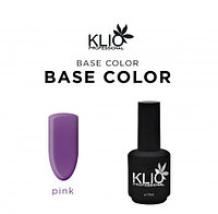 Цветная база Klio Professional Pink (лиловая) 15 мл, фото 1