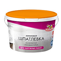 Шпатлевка акриловая для наружных работ 1,6кг. OLECOLOR