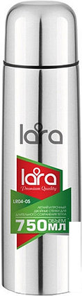 Термос Lara LR04-05 0.75л (серебристый), фото 2