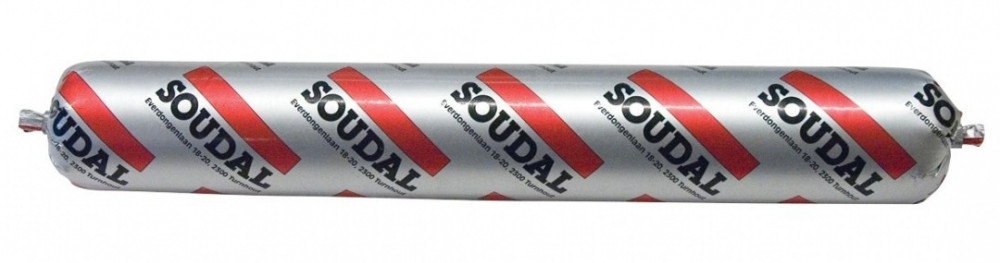 Герметик полиуретановый SOUDAL Soudaflex 40FC серый 600 мл - фото 2 - id-p160521484