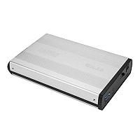 Внешний корпус - бокс SATA - USB3.0 для жесткого диска SSD/HDD 3.5”, алюминий, серебро 555644, фото 1