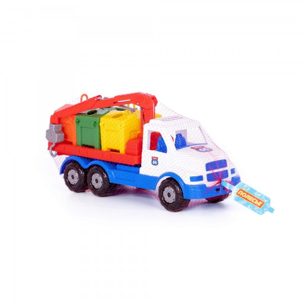 Детская игрушка автомобиль-контейнеровоз "Сталкер" арт. 90379 Полесье - фото 5 - id-p160553121