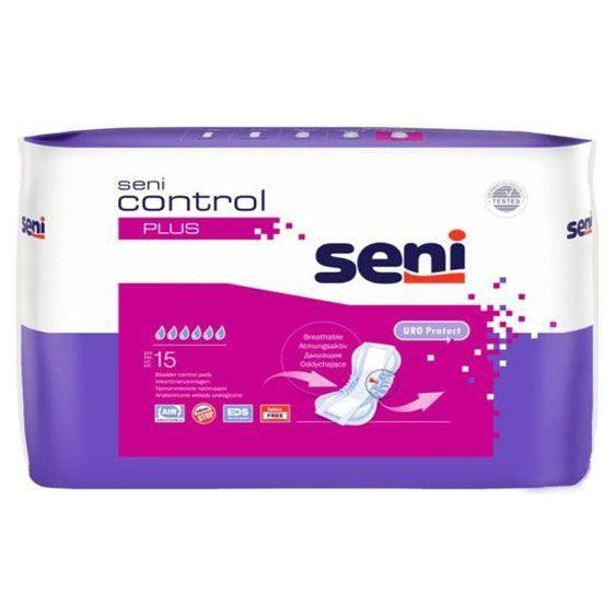 Прокладки урологические для женщин Seni Control Plus, 15 шт. - фото 1 - id-p160567903