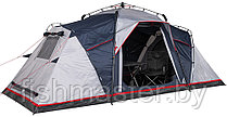 Палатка полуавтоматическая кемпинговая FHM Antares 4 black-out цв. Синий/Серый