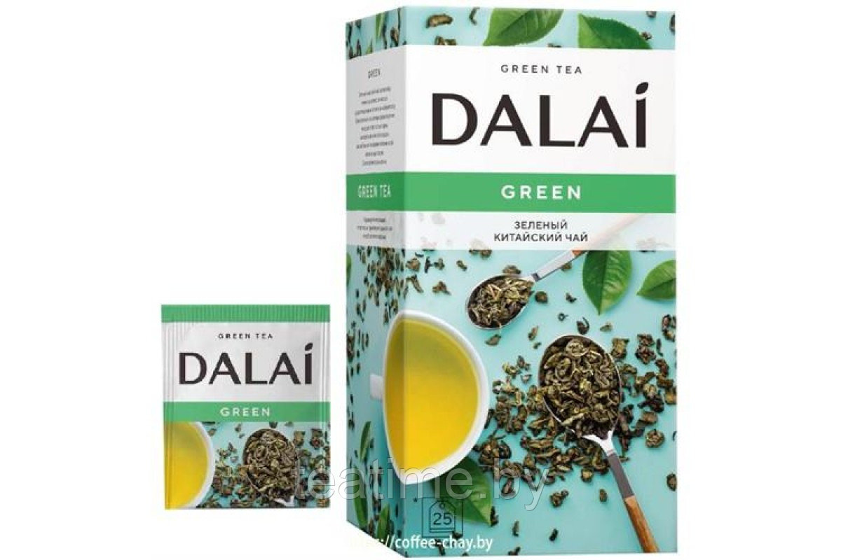Чай Dalai Green 25пак. (зелёный) - фото 1 - id-p160586541