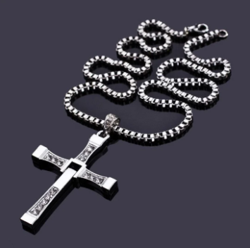 Крест Доминика Торетто с цепочкой - фото 1 - id-p160588530