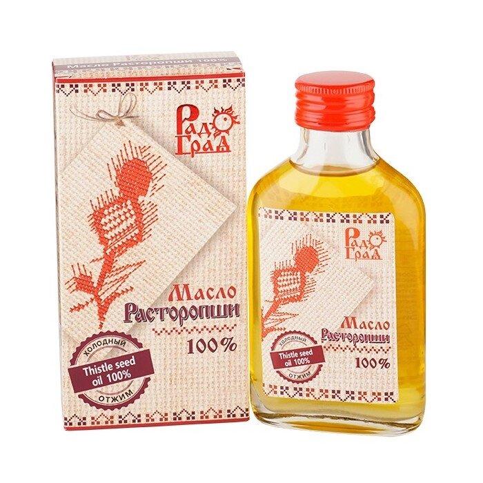 Масло расторопши органическое "Радоград", 100 мл