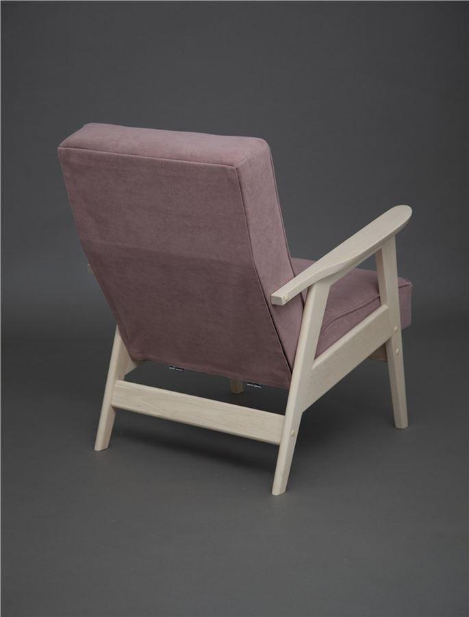 Кресло РЕТРО (беленый дуб / 08 - розовый) - фото 2 - id-p160588684
