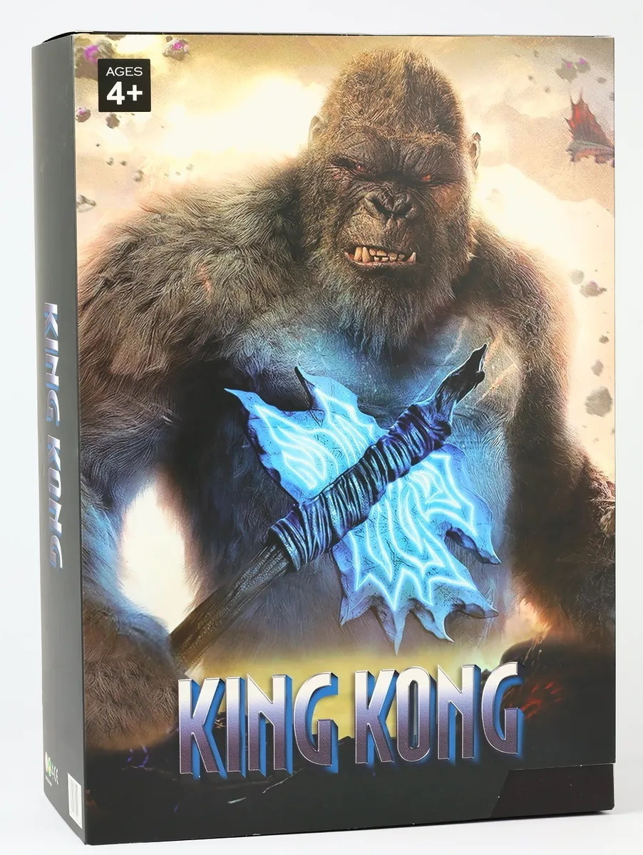 Коллекционная фигурка King Kong - Кинг Конг 31см в Коробке (Годзилла против Конга) - фото 4 - id-p160588403
