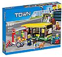 Конструктор Автобусная остановка, 19079 / 40021 аналог LEGO City (Лего Сити) 60154, фото 2