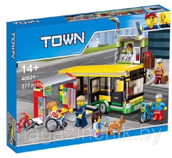 Конструктор Автобусная остановка, 19079 аналог LEGO City (Лего Сити) 60154 - фото 2 - id-p70235213
