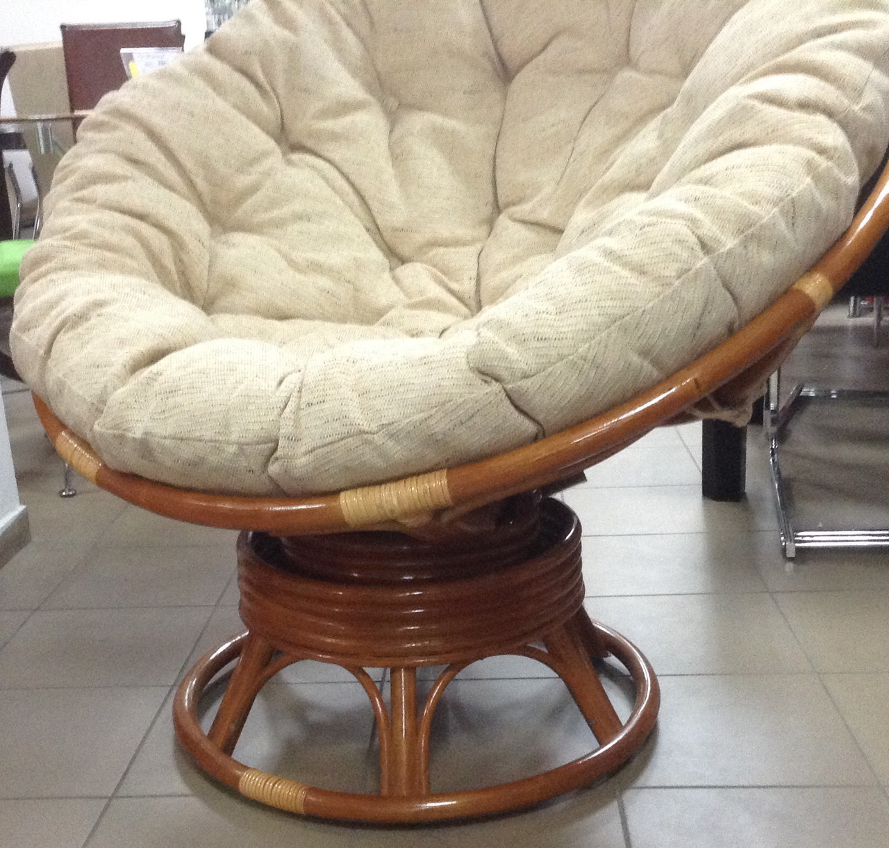 Кресло качалка Papasan 23/01 - фото 3 - id-p50378693