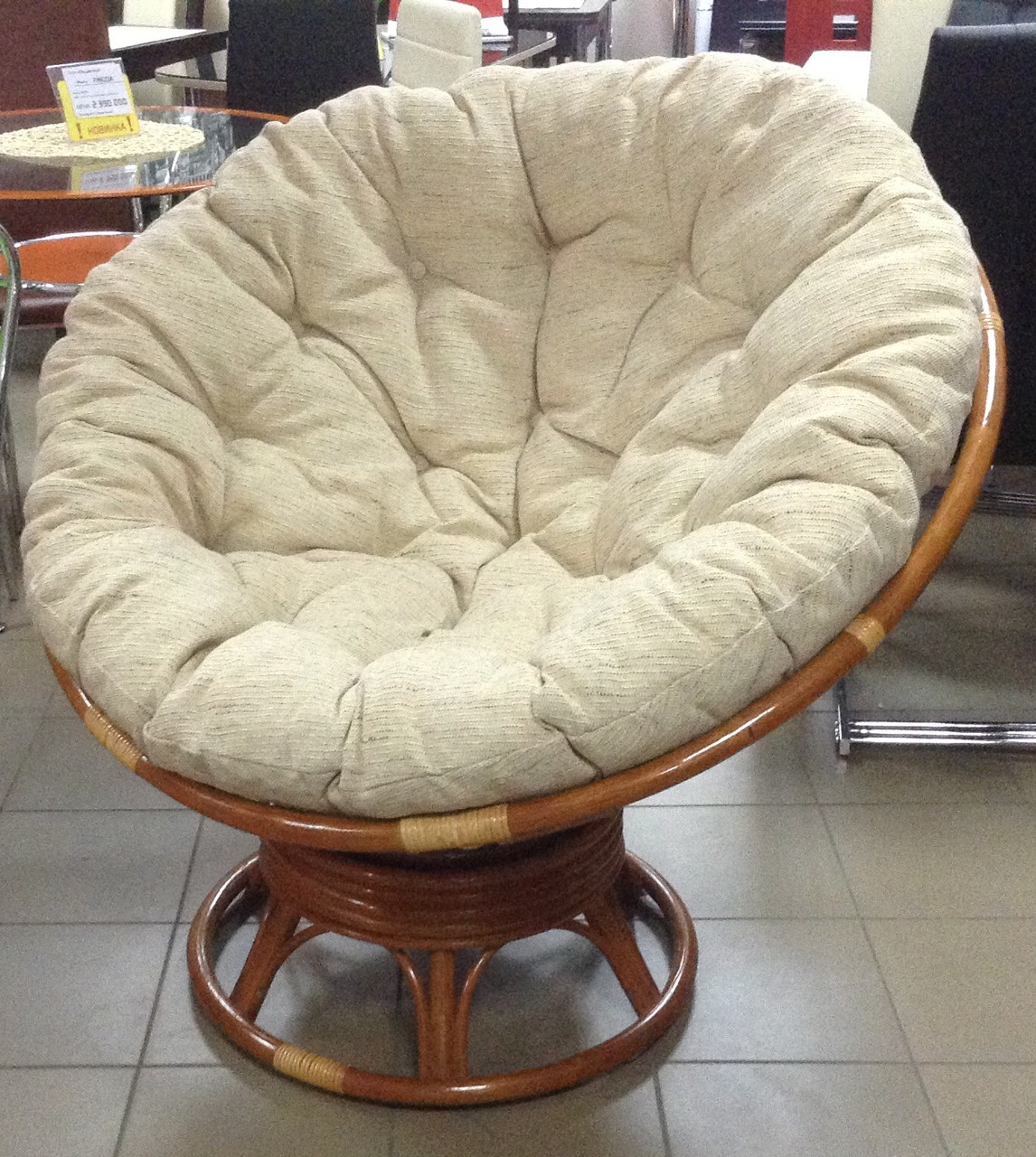 Кресло качалка Papasan 23/01 - фото 6 - id-p50378693