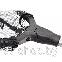 Подсак Flagman Landing Net Black PE Mesh 60x60, head 1.,80 м, 2 sec, фото 2