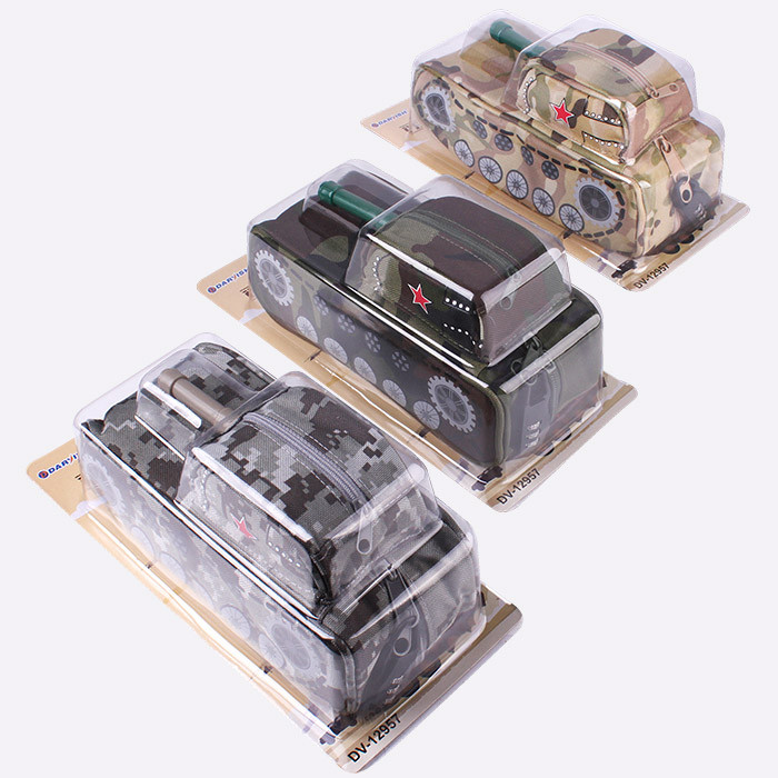 Пенал "Танк" камуфляж (3 вида) цвет ассорти - фото 9 - id-p160618160