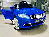 Детский электромобиль RiverToys BMW T004TT (синий), фото 2