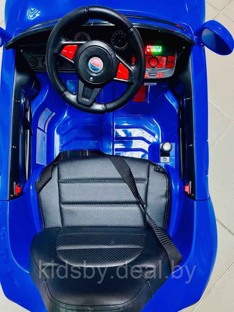 Детский электромобиль RiverToys BMW T004TT (синий) - фото 3 - id-p12892860
