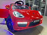 Детский электромобиль RiverToys Porsche Panamera A444AA (красный) VIP, фото 2