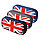 Пенал мягкий тубус "Darvish" ассорти с рисунком "британский флаг", фото 2