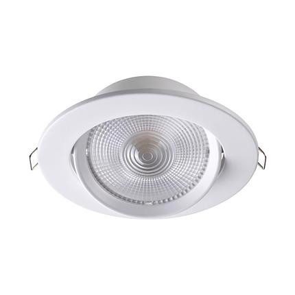 357999 SPOT NT19 231 белый Встраиваемый поворотный светильник IP20 LED 3000К 15W 85-265V STERN, фото 2