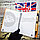 Набор канцелярский: блокнот на спирали со стикерами и ручка , ECO (А5, 70 листов) Серый, фото 5