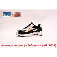 Nike Air Max 90 black/gold, фото 1