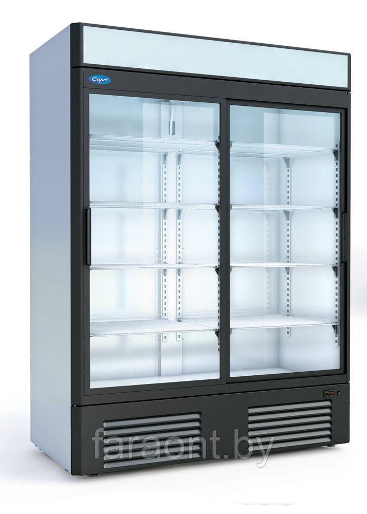 Холодильный шкаф Капри 1,5СК двери купе 0...+7 статика - фото 1 - id-p15524942