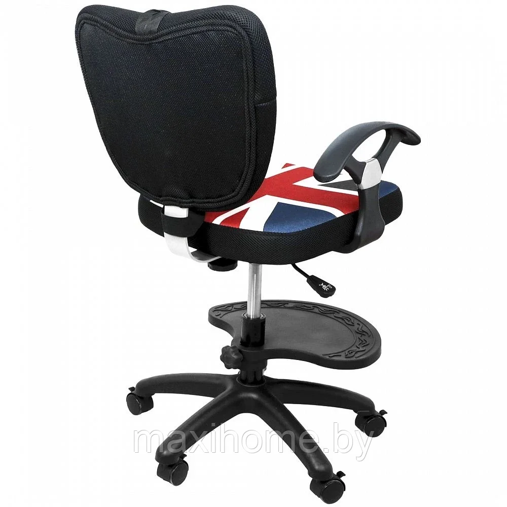 Кресло поворотное CATTY, ткань, (британский флаг) - фото 3 - id-p160700912