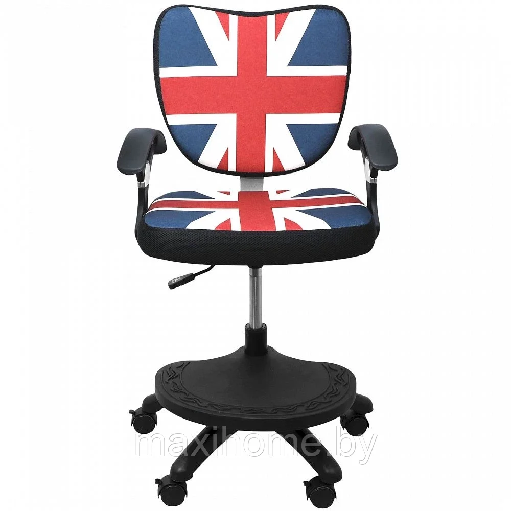 Кресло поворотное CATTY, ткань, (британский флаг) - фото 4 - id-p160700912
