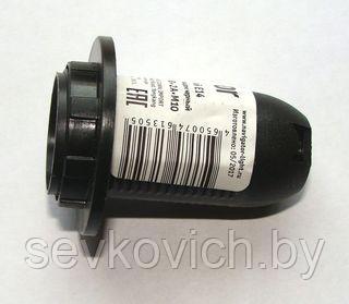 Патрон Е14/черный с кольцом термопластик Navigator 61350