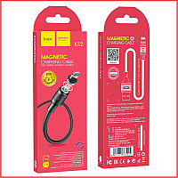 Кабель магнитный USB на Lightning Hoco X52 Sereno 1 м Black (для зарядки)