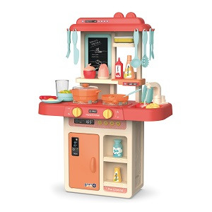 Детская игровая Кухня Home Kitcen, вода, пар, светозвуковые эффекты, 42 предметов, 889-168 - фото 1 - id-p160702127