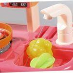 Детская игровая Кухня Home Kitcen, вода, пар, светозвуковые эффекты, 42 предметов, 889-168 - фото 5 - id-p160702127