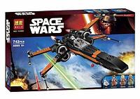 Конструктор Звездные войны Истребитель По, Bela 10466, аналог Лего Star Wars 72102