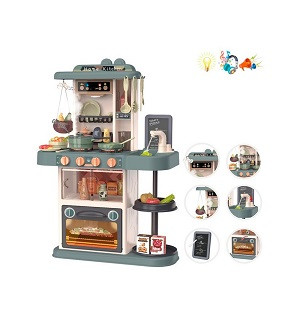 Детская игровая Кухня Home Kitcen, вода, пар, свето-звуковые эффекты, 43 предметов, 889-183 - фото 3 - id-p160707575