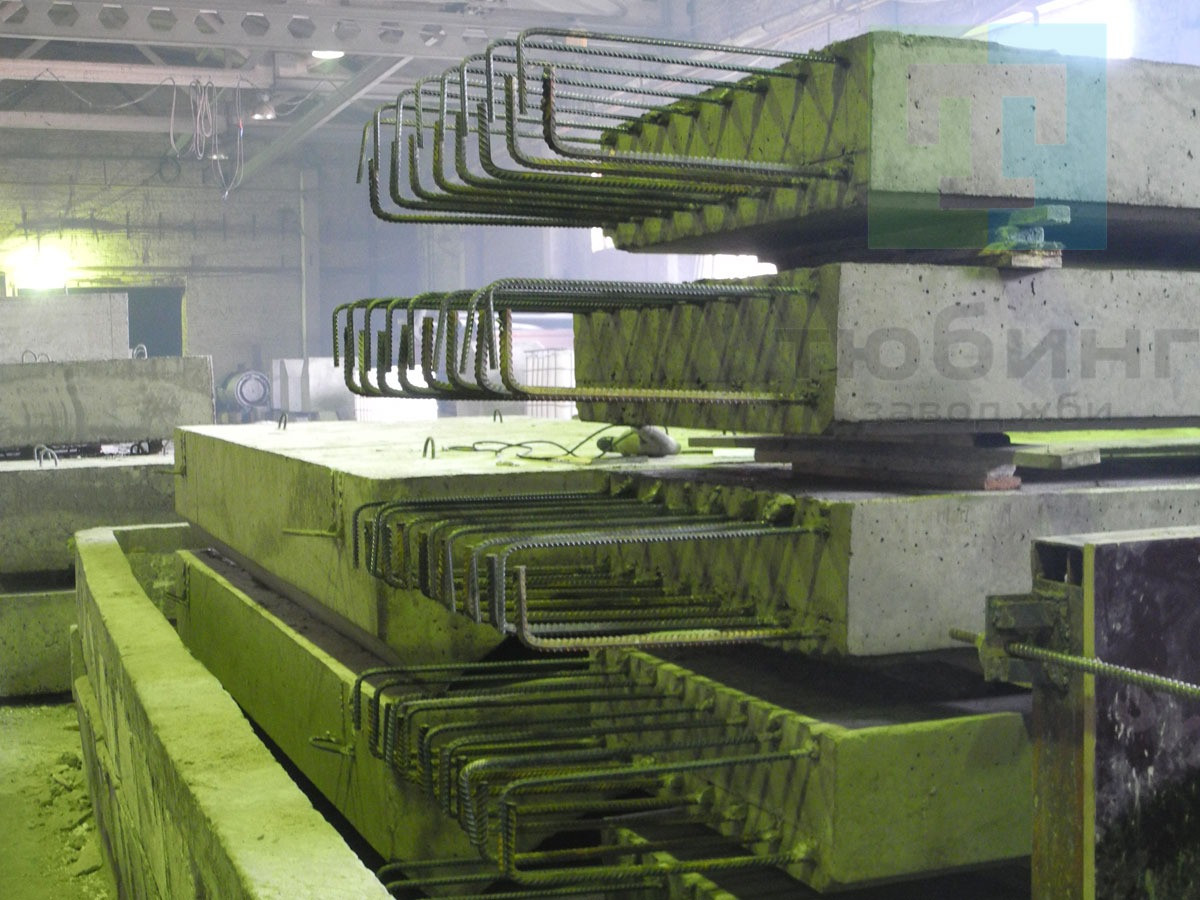 Блок ригеля 4РК80-ТAIII-1,2 по серии 3.503.1-100, вып.3
