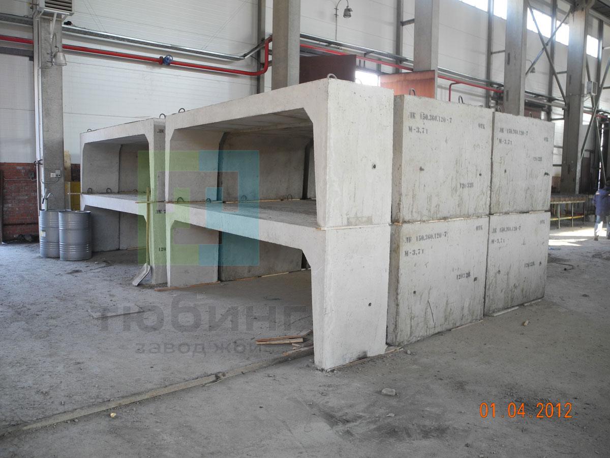 Лоток железобетонный Л34д-3 по серии 3.006.1-2.87 вып.1