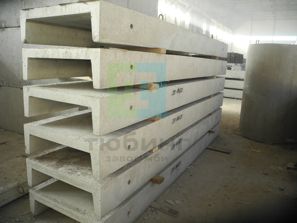 Лоток угловой Лу7-8 по серии 3.006.1-2.87 вып.6