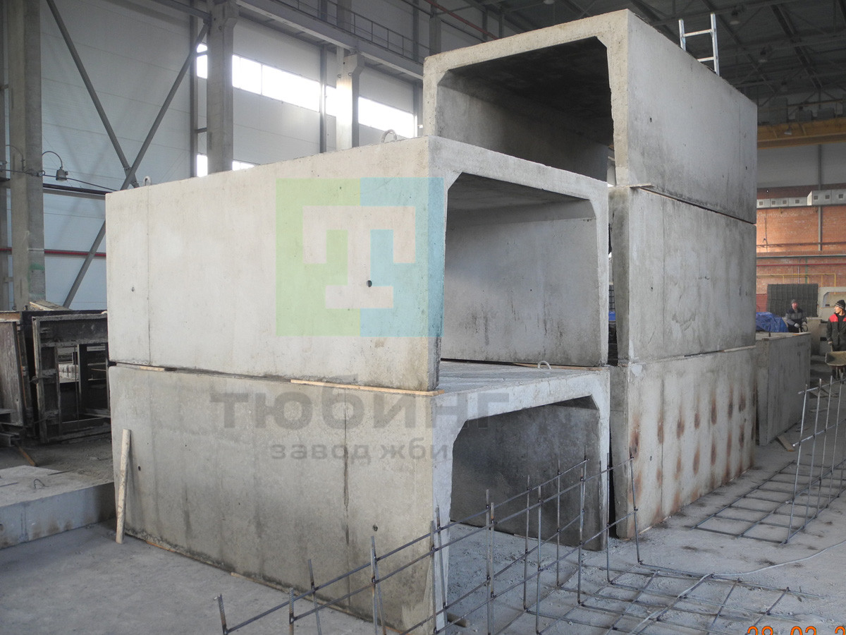 Лоток железобетонный  Л17-8/2 по серии 3.006.1-2.87 вып.1