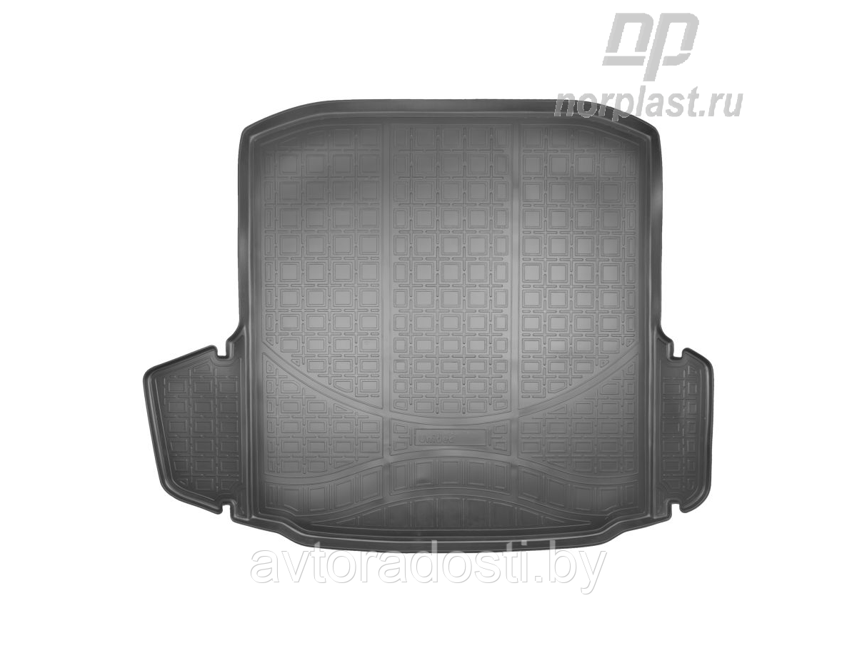 Коврик в багажник для Skoda Octavia A7 (2013-2020) лифтбек / Шкода Октавия (Norplast)