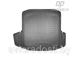 Коврик в багажник для Skoda Octavia A7 (2013-) лифтбек / Шкода Октавия (Norplast)