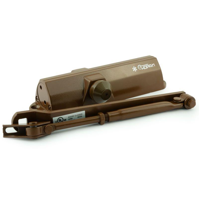 Доводчик дверной 4ST Нора-М ( от 25 кг до 120 кг) коричневый ,морозостойкий - фото 1 - id-p160728030