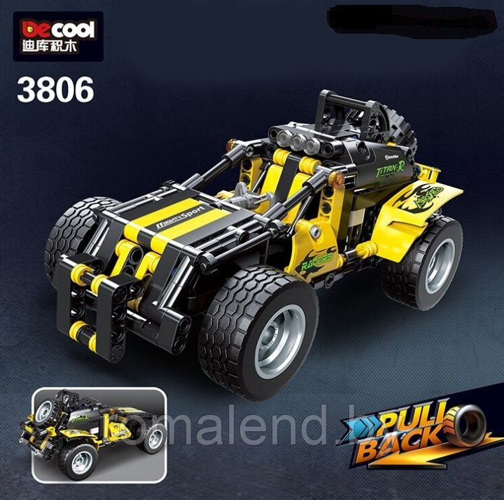 Конструктор Technic Decool 3806 "Внедорожный гонщик" - фото 2 - id-p160736751