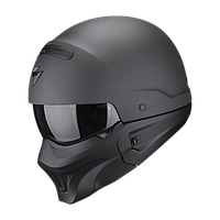 Шлем SCORPIONEXO EXO-COMBAT EVO графитовый - темный - серый XS